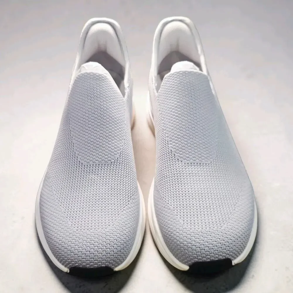 Bruno Marc Men's Slip On Walking Sneakers Grey Knit Casual Loafers Shoes Size 12